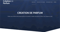 Desktop Screenshot of creationdeparfum.com
